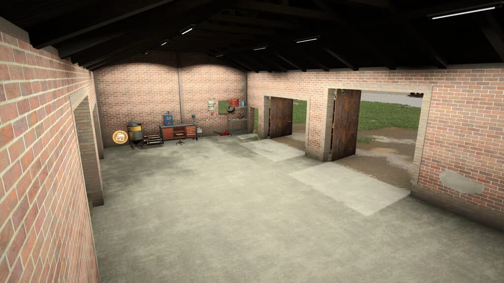 BARN WITH WORKSHOP
