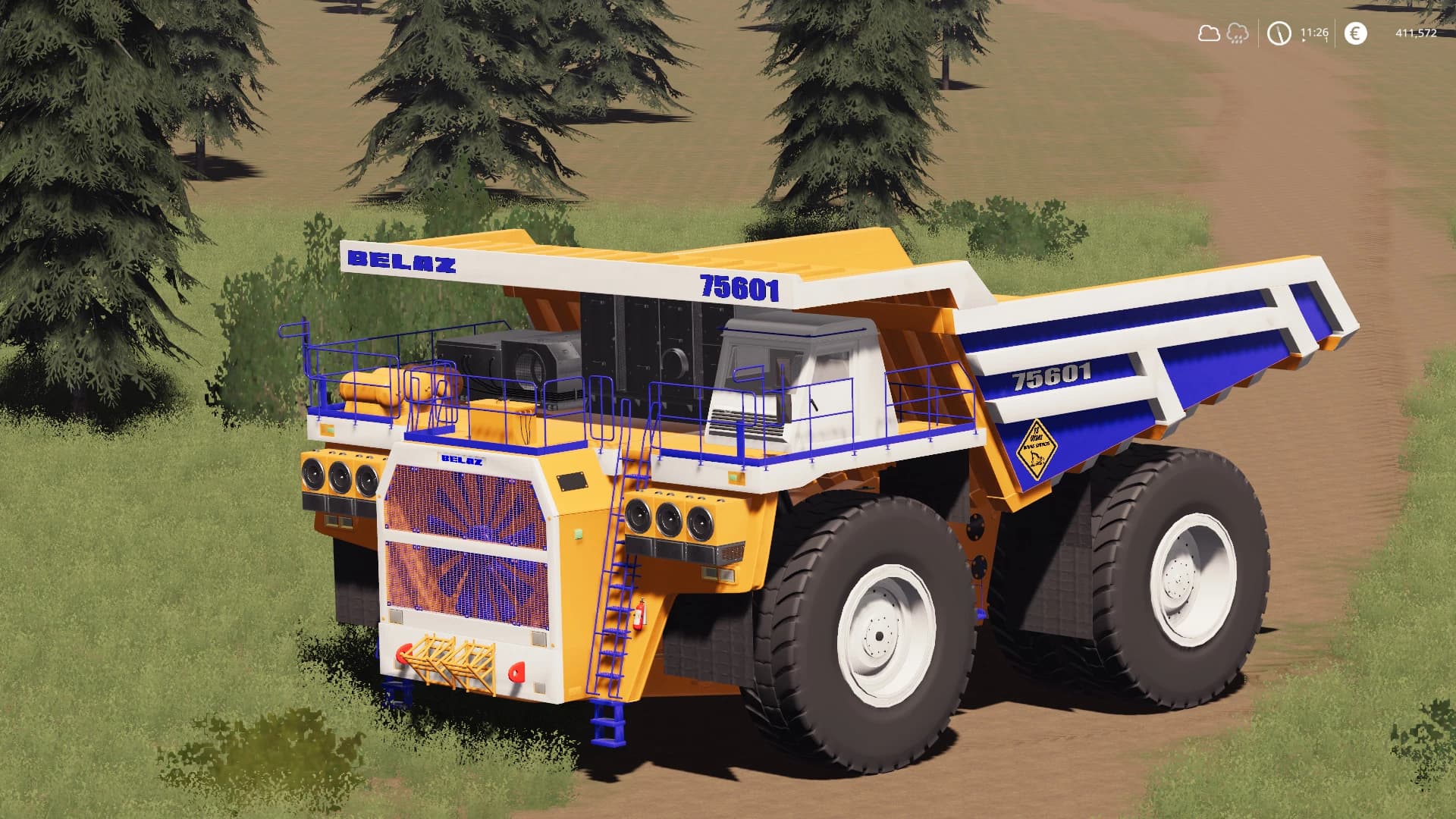 BELAZ 75601 MINING TRUCK 5