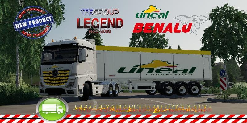 BENNE ALU UNEAL 3