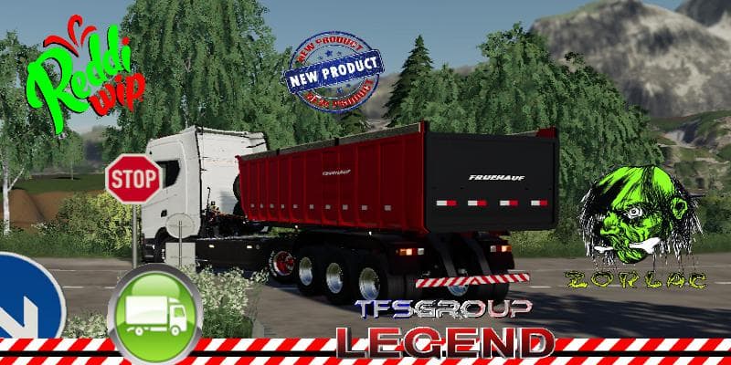 BENNE TP FRUEHAUF 3 AXES 4