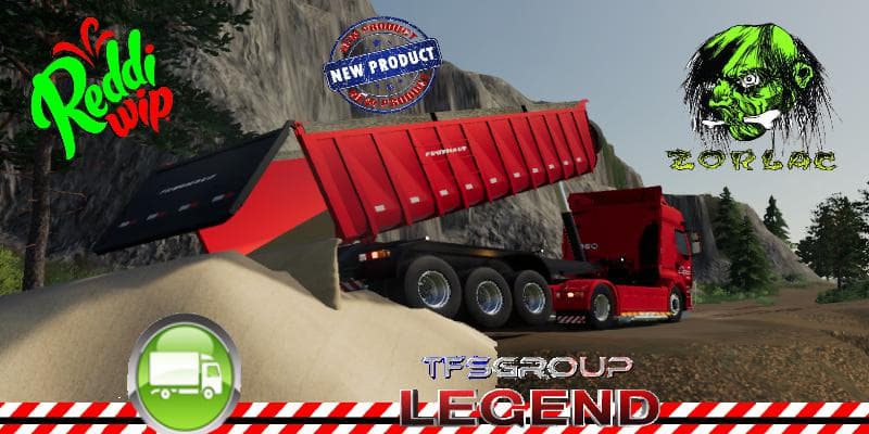 BENNE TP FRUEHAUF 3 AXES 3