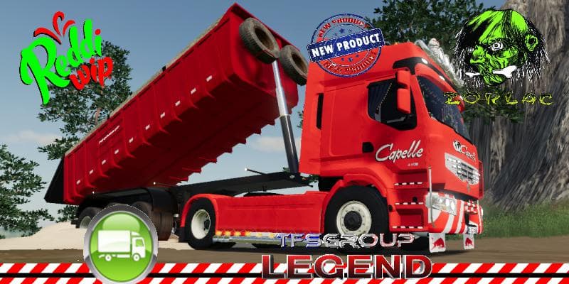 BENNE TP FRUEHAUF 3 AXES 2