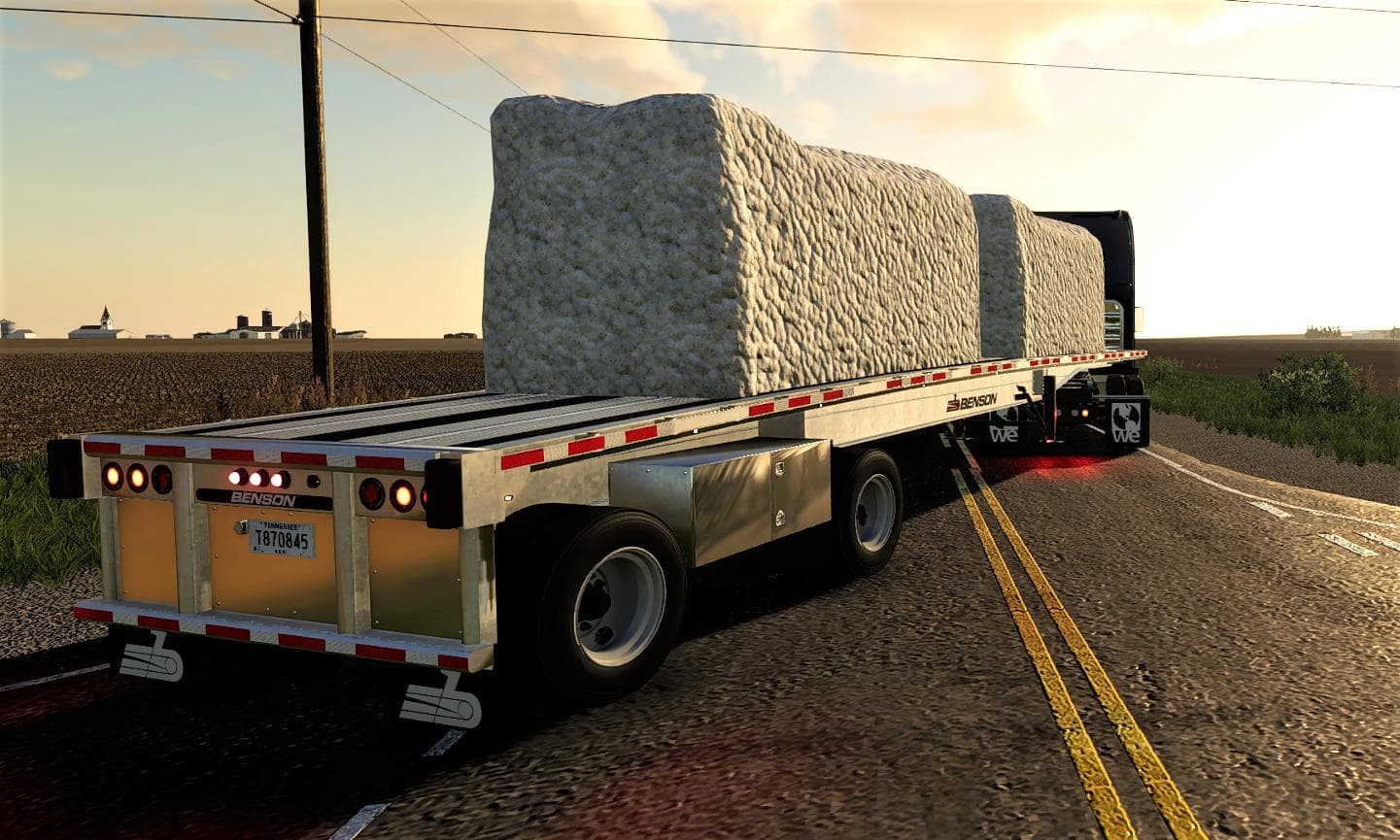 BENSON 524 FLATBED TRAILER 3