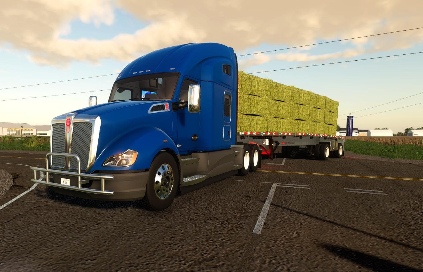 BENSON 524 FLATBED TRAILER 2