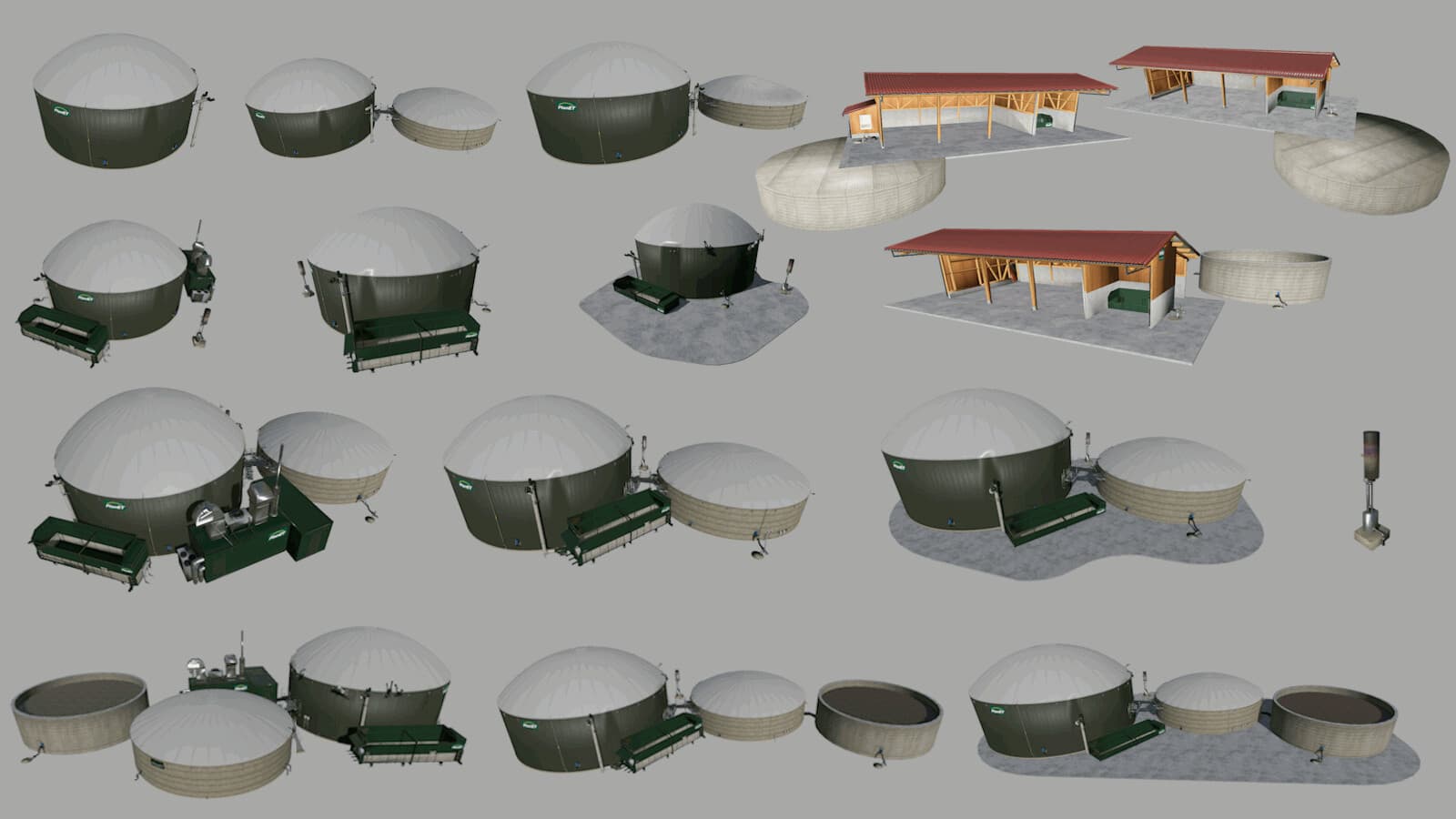BGA – Biogas Plant Pack 3