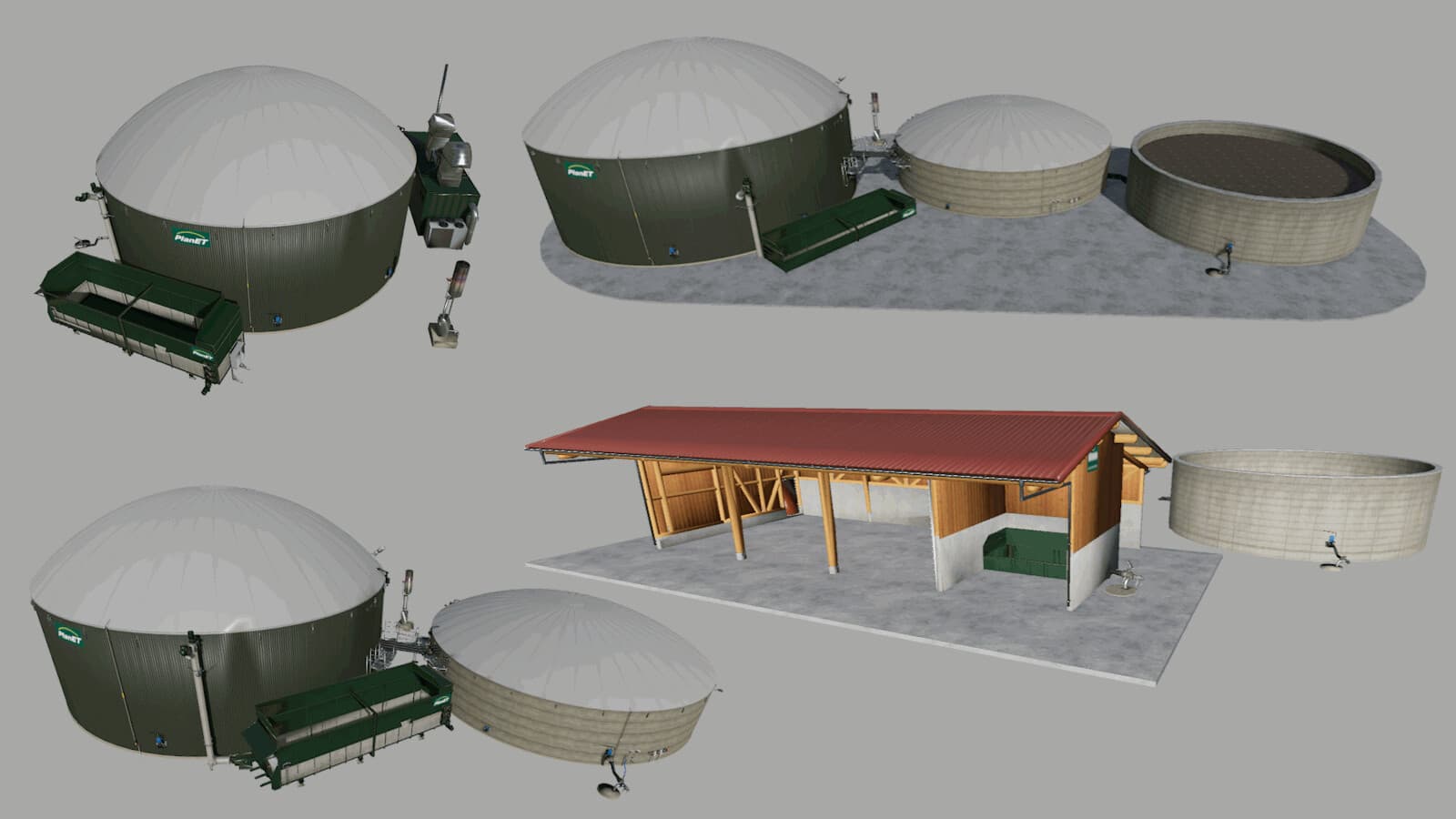 BGA – Biogas Plant Pack 2