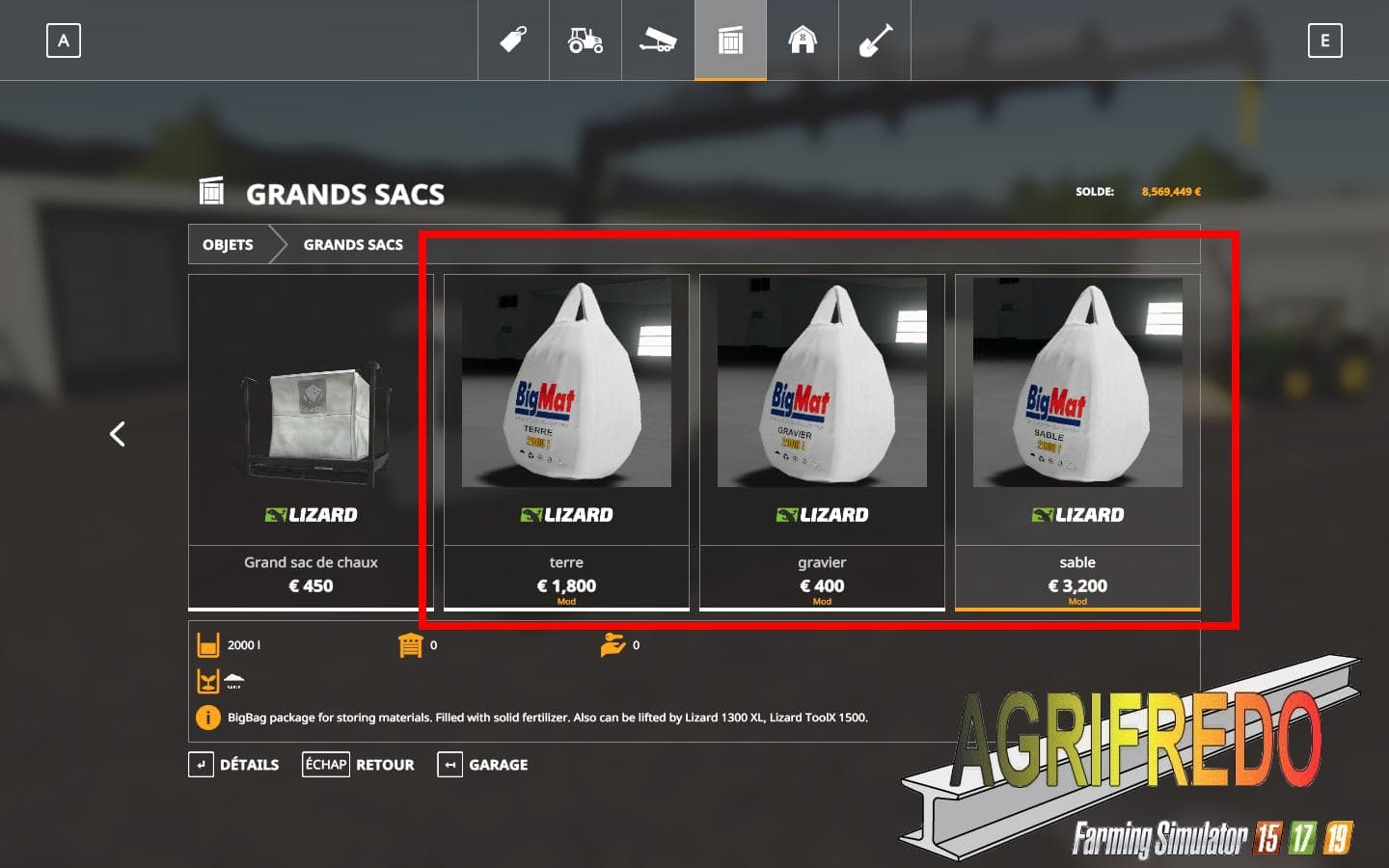 BIGBAGS TP pack 3