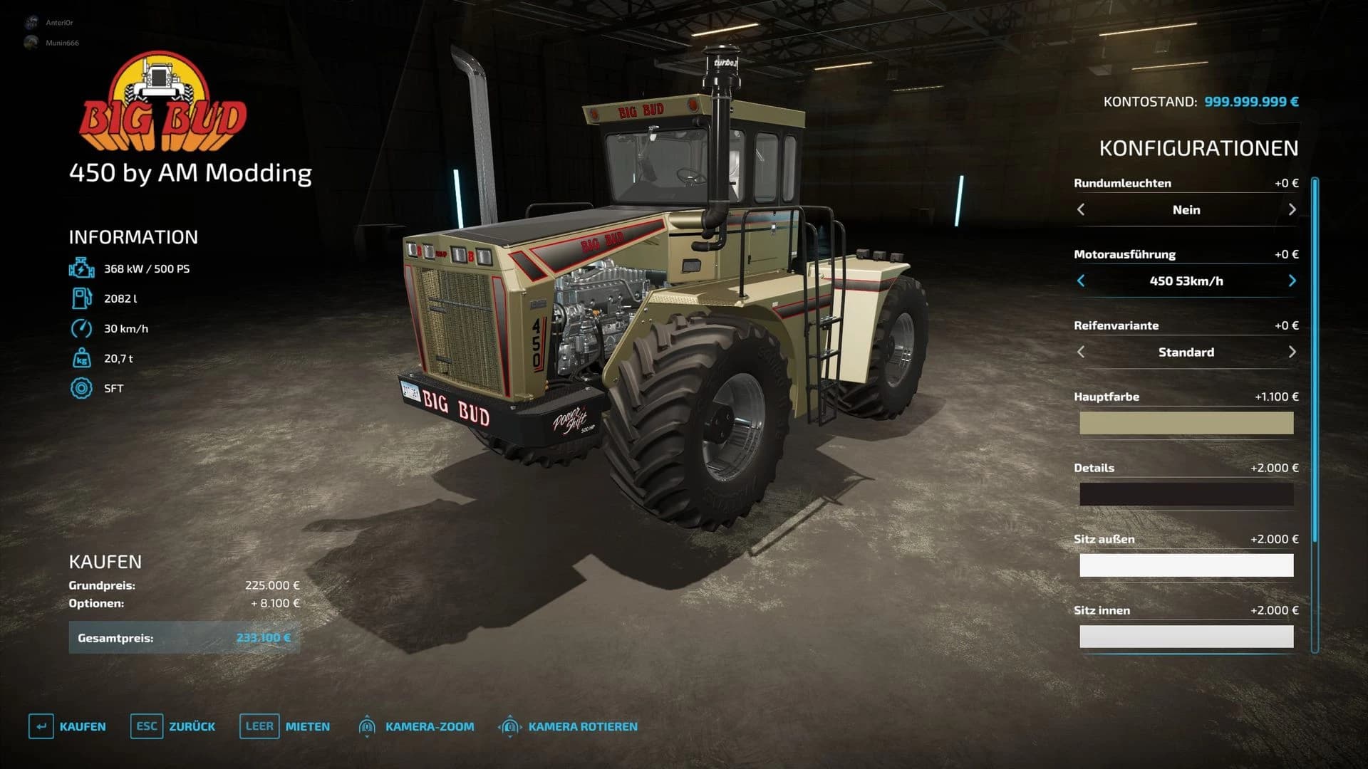 BIGBUD 450 CONVERTED 2
