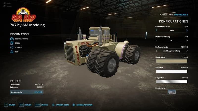 BIGBUD 747 CONVERTED 2