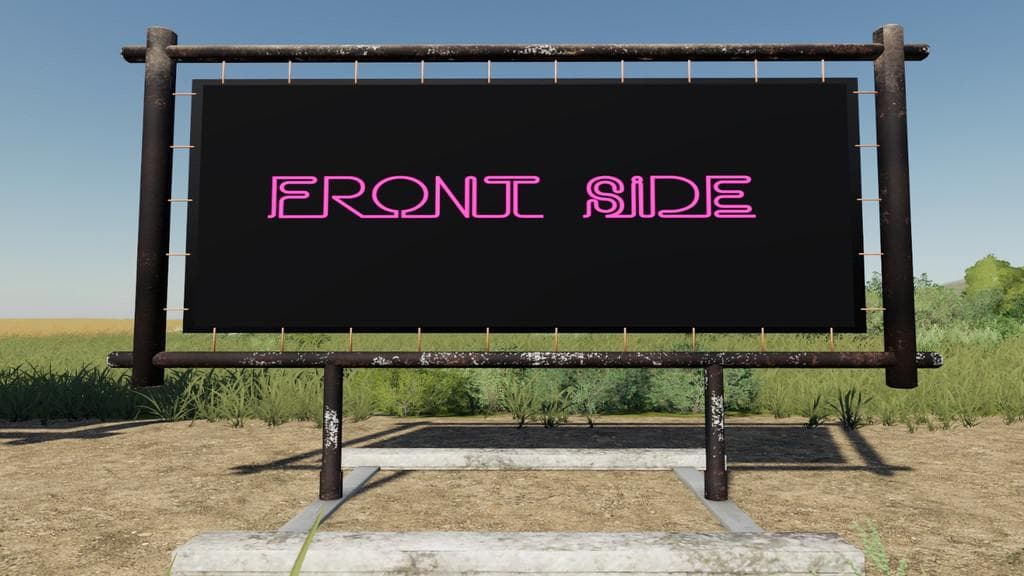 BILLBOARD SIGN (PREFAB) 3