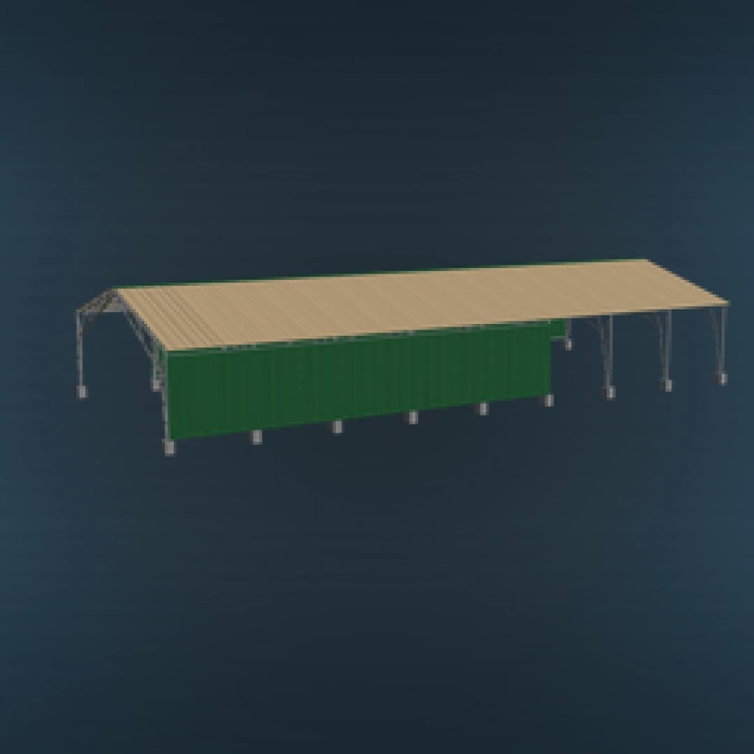 BIg open shed