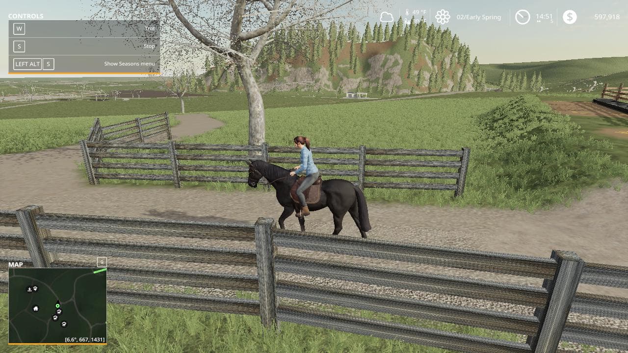 BLACK RANCH FENCING 4