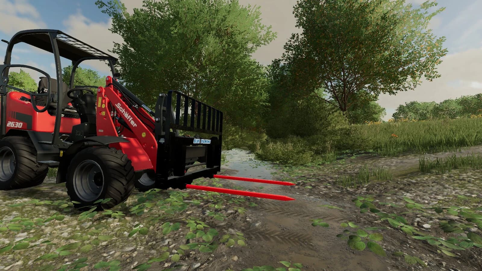 BLUE DIAMOND BALE FORKS