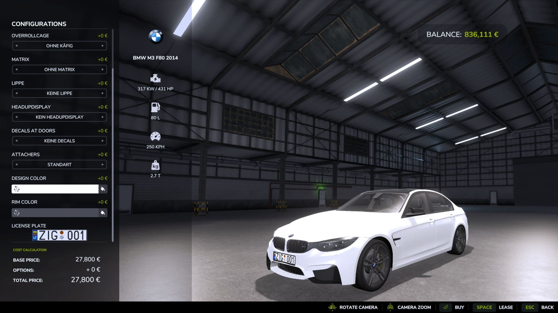 BMW M3 F80 2
