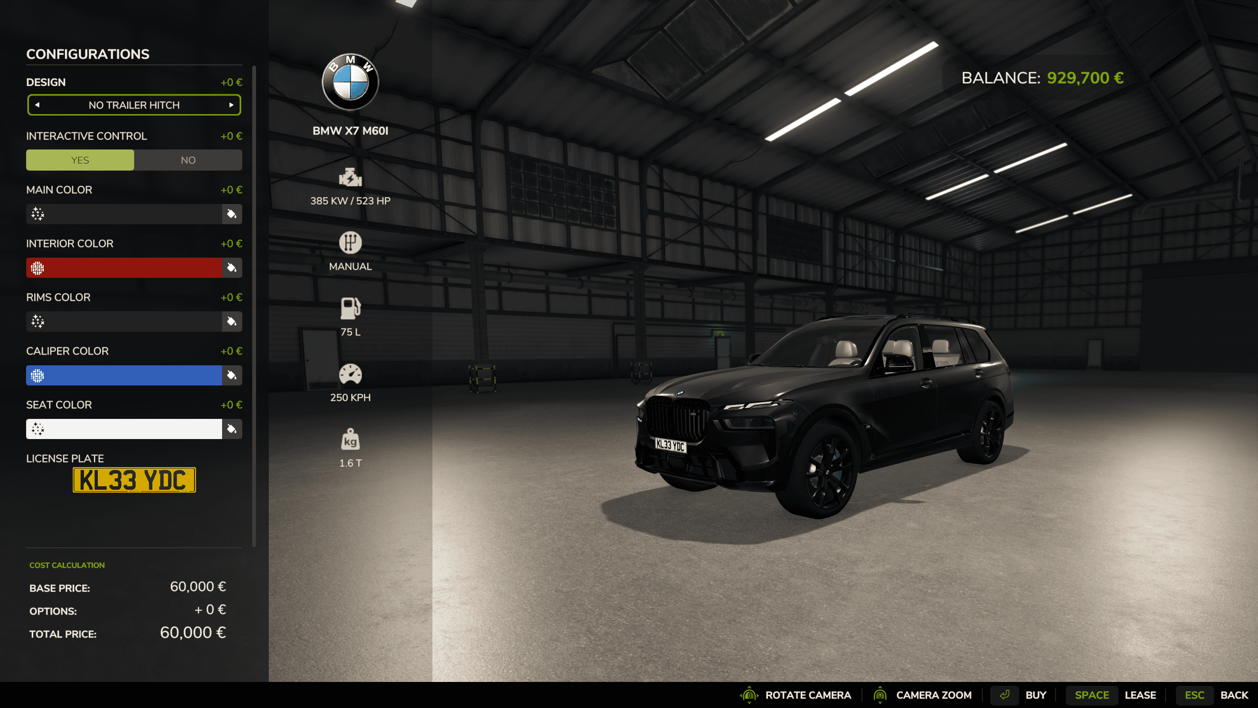 BMW X7 M60I 2023 2