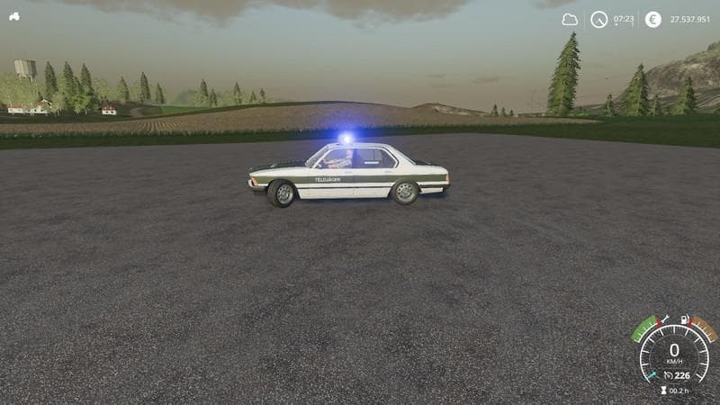 BMW 7 MILITARY POLICE 4
