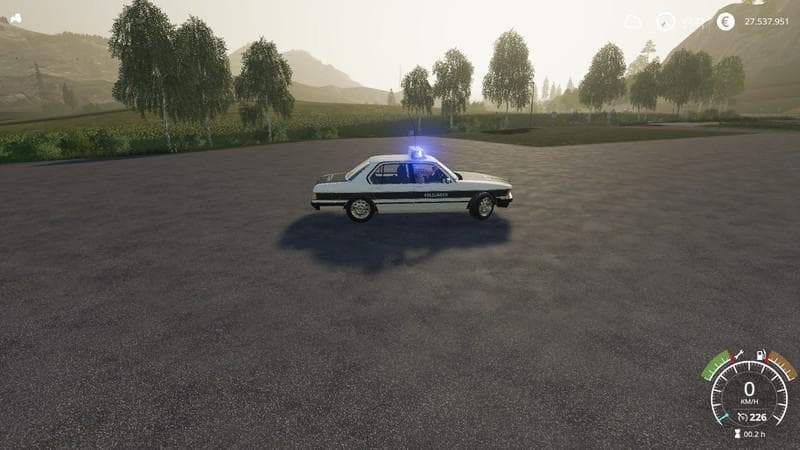 BMW 7 MILITARY POLICE 3