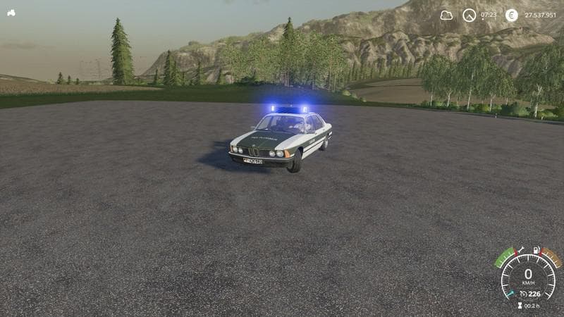BMW 7 MILITARY POLICE 2