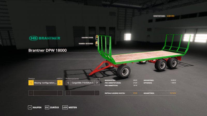 BRANTNER DPW18000 2