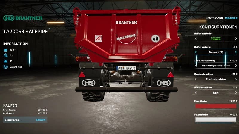BRANTNER TA 20053 HALFPIPE 2