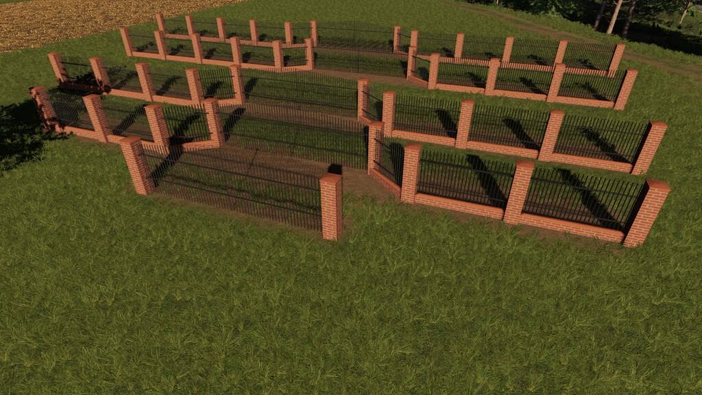 BRICK AND METAL FENCES PACK