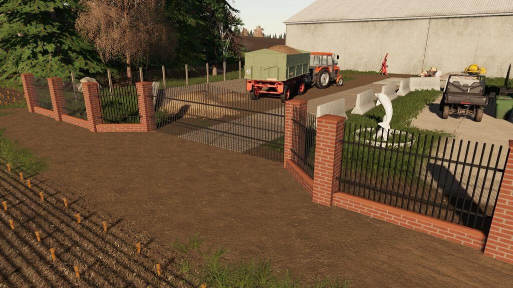 BRICK AND METAL FENCES PACK 3