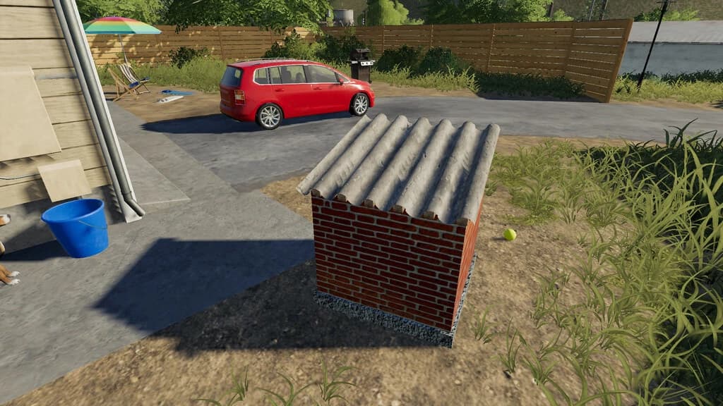 BRICK HOUSE FOR DOGS