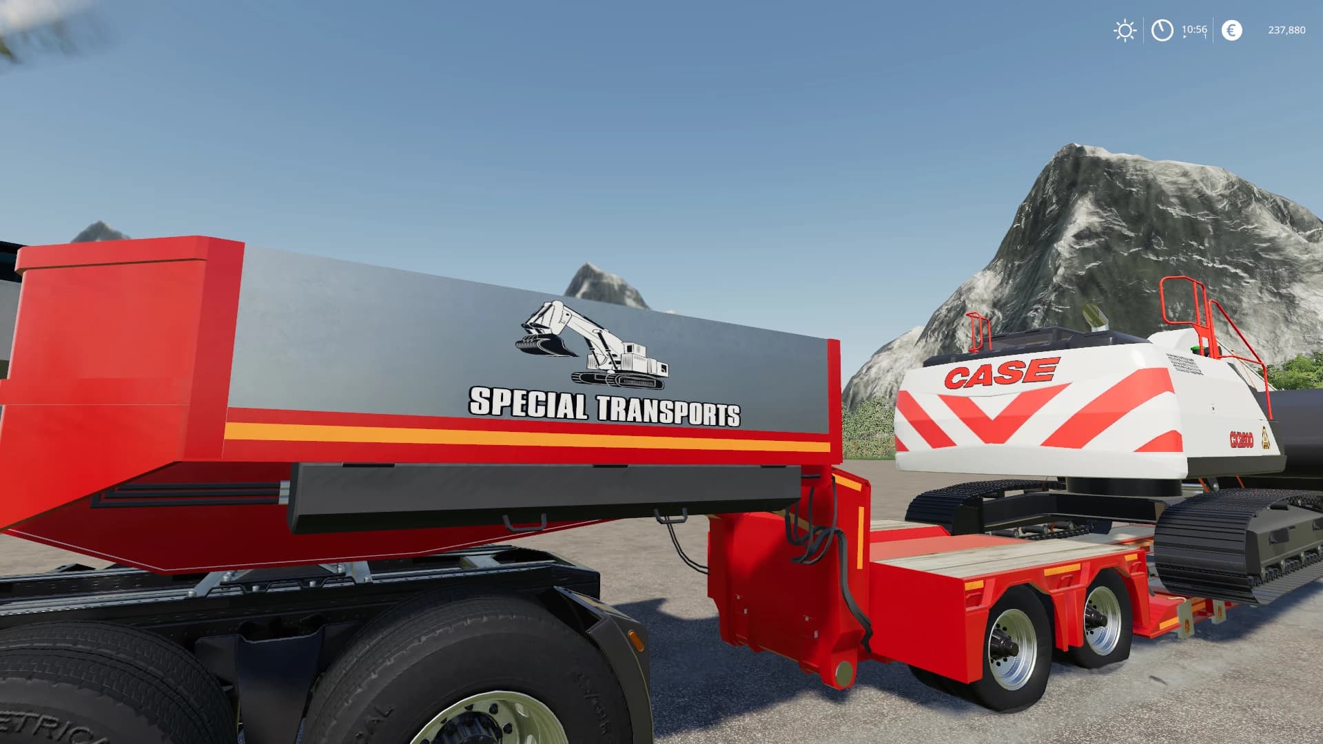 BROSHUIS 4+2 AXLES LOW LOADER 3