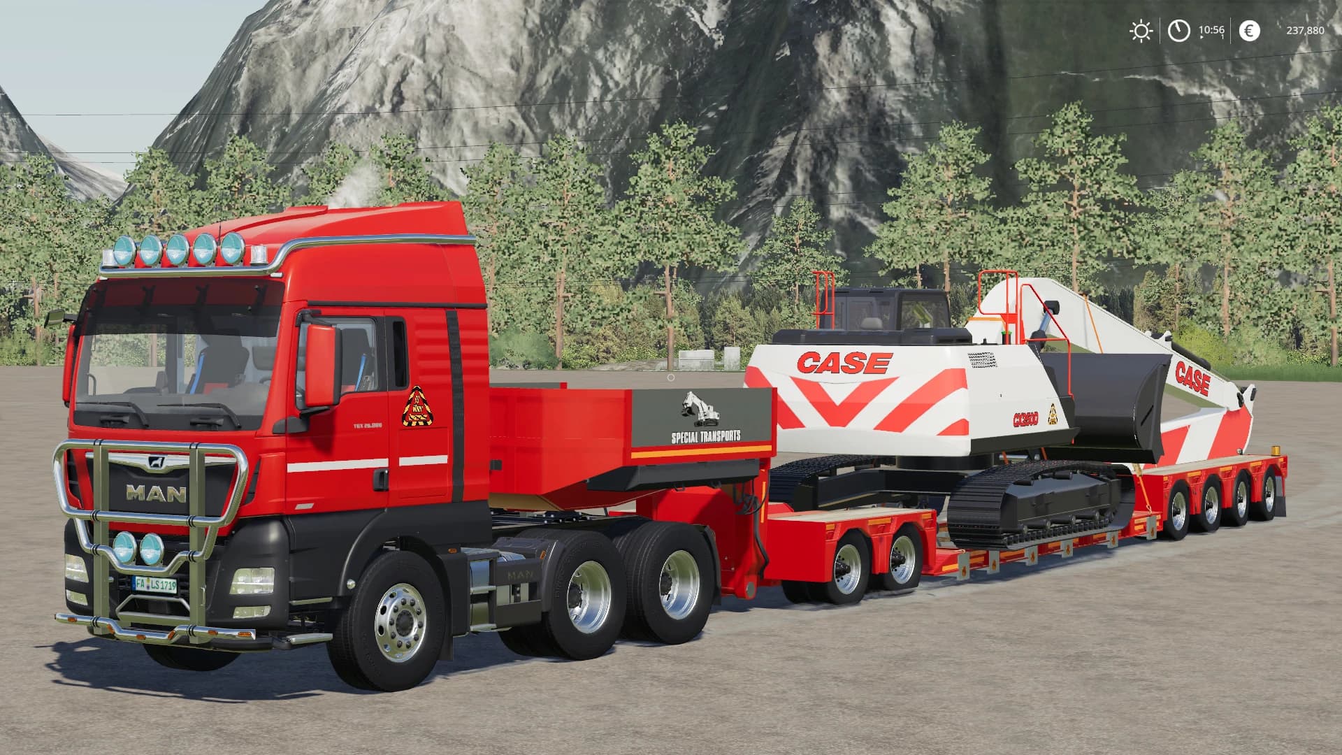 BROSHUIS 4+2 AXLES LOW LOADER 2