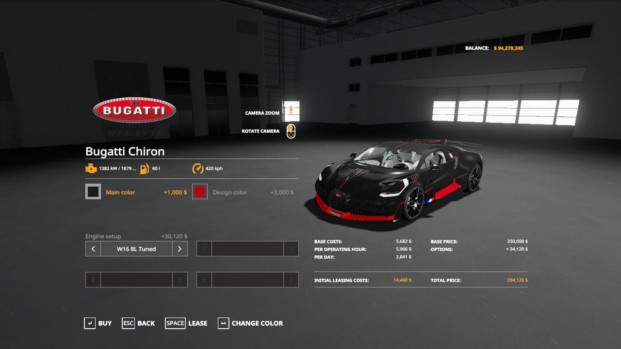 BUGATTI CHIRON 3