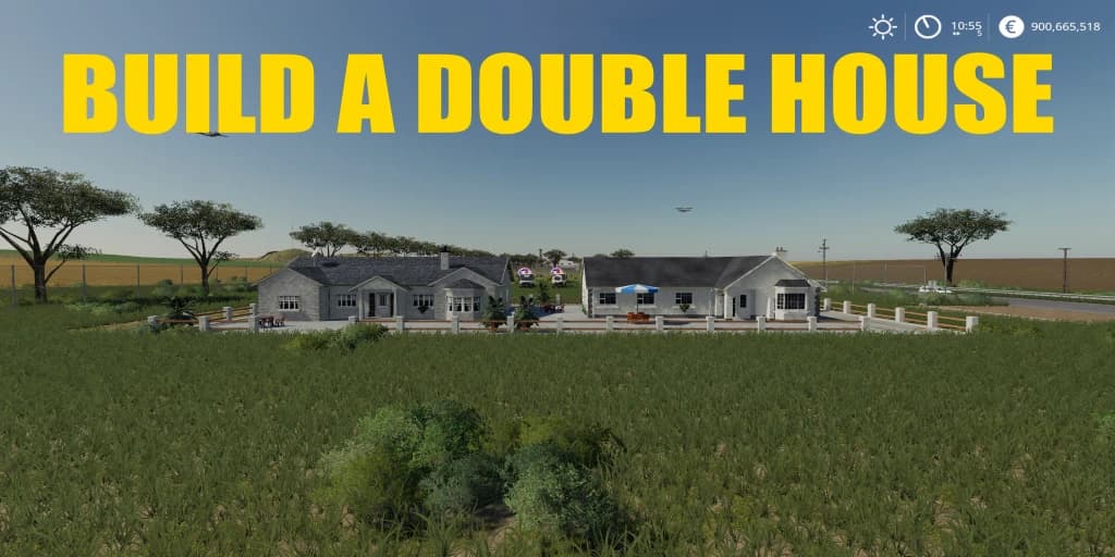 BUILD A DOUBLE HOUSE 4