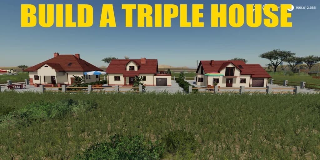 BUILD A TRIPLE HOUSE 4