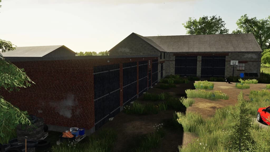 BUILDINGS WITH COWS 5