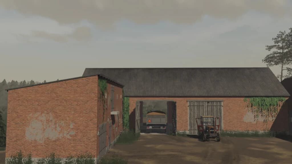 BUILDINGS WITH COWSHED