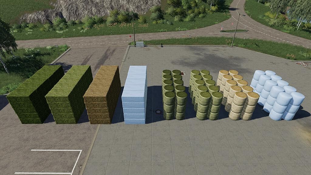 BUYABLE LARGE STACK OF BALES 3