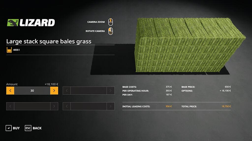 BUYABLE LARGE STACK OF BALES 2