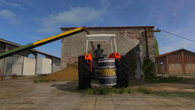 Barile olio Fiat 550kg