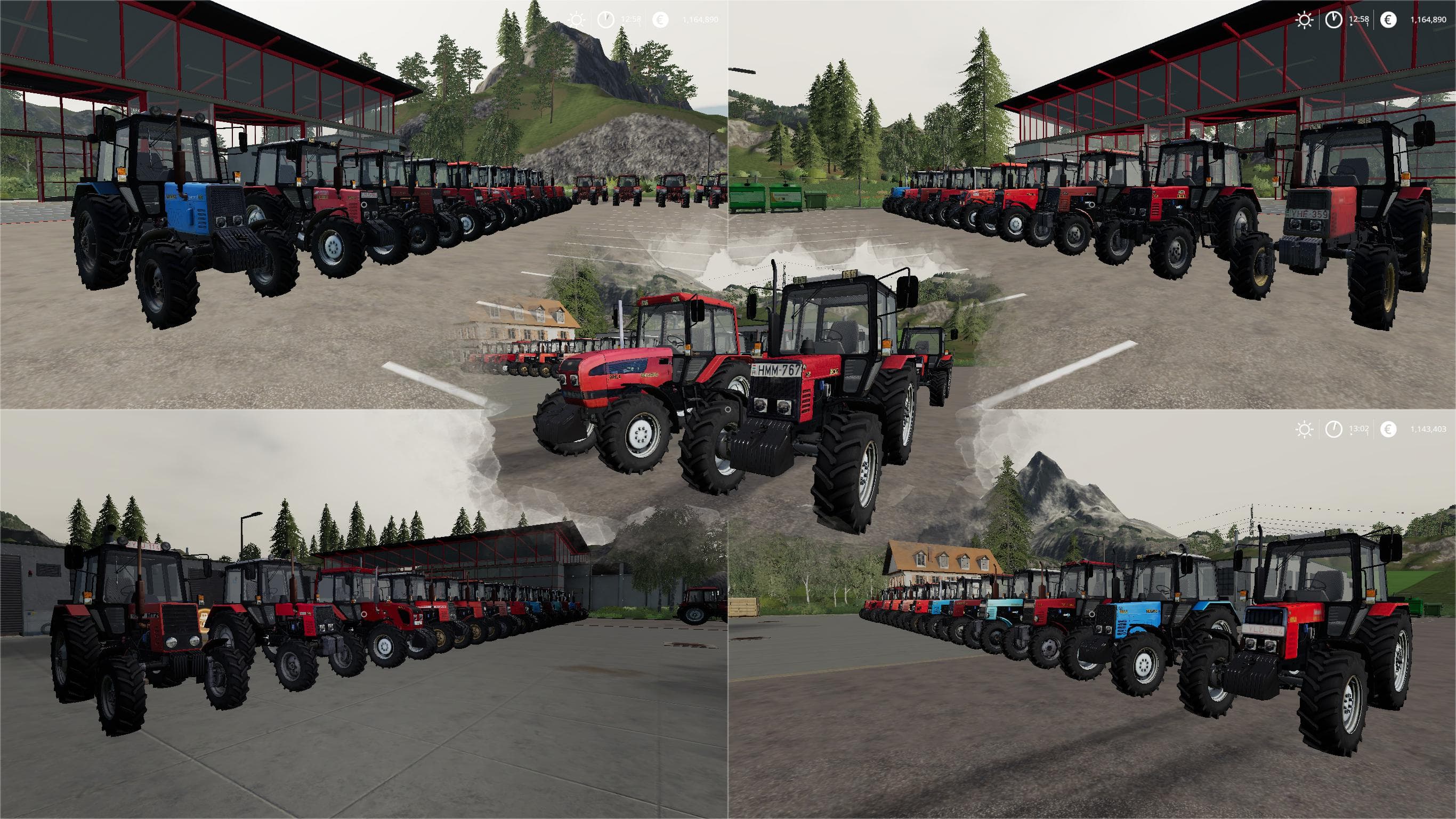 Belarus MTZ pack 2