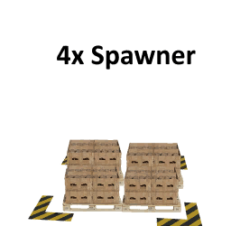 Bee honey spawner 4-fold 1.0