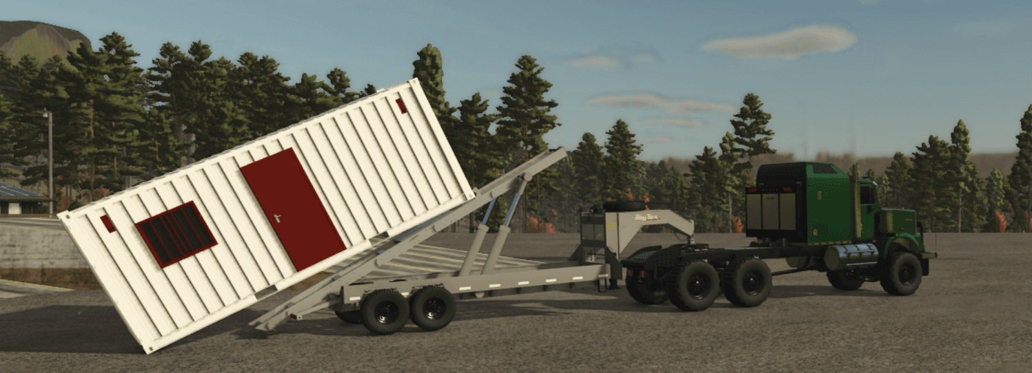 Big Tex Roll-off trailer 2
