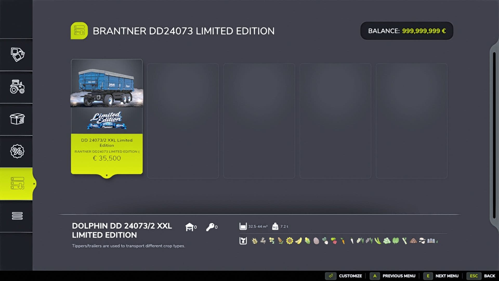 Brantner DD24073 Limited Edition 5