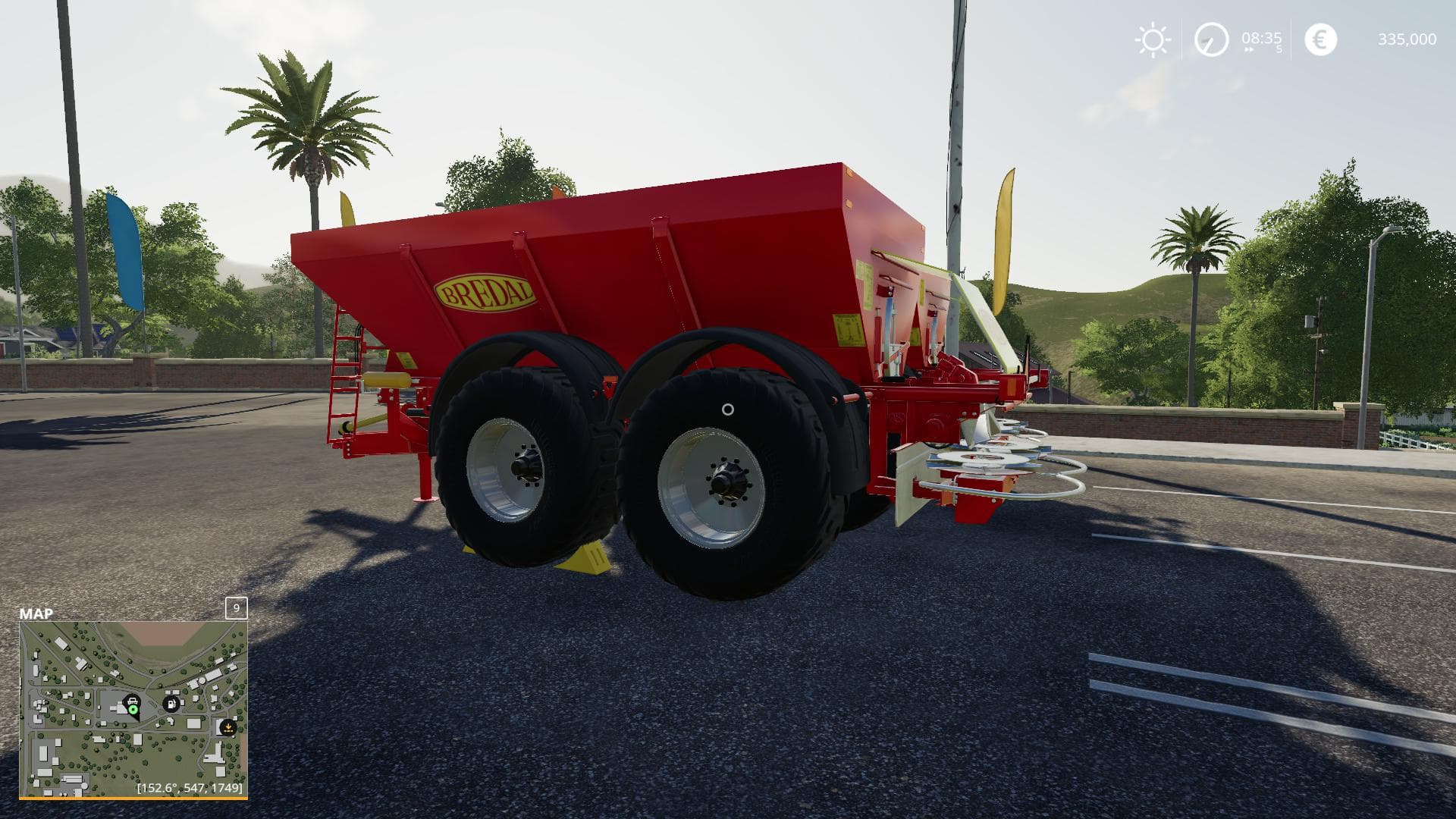 Bredal K105 / K165 with Attacher behind 4