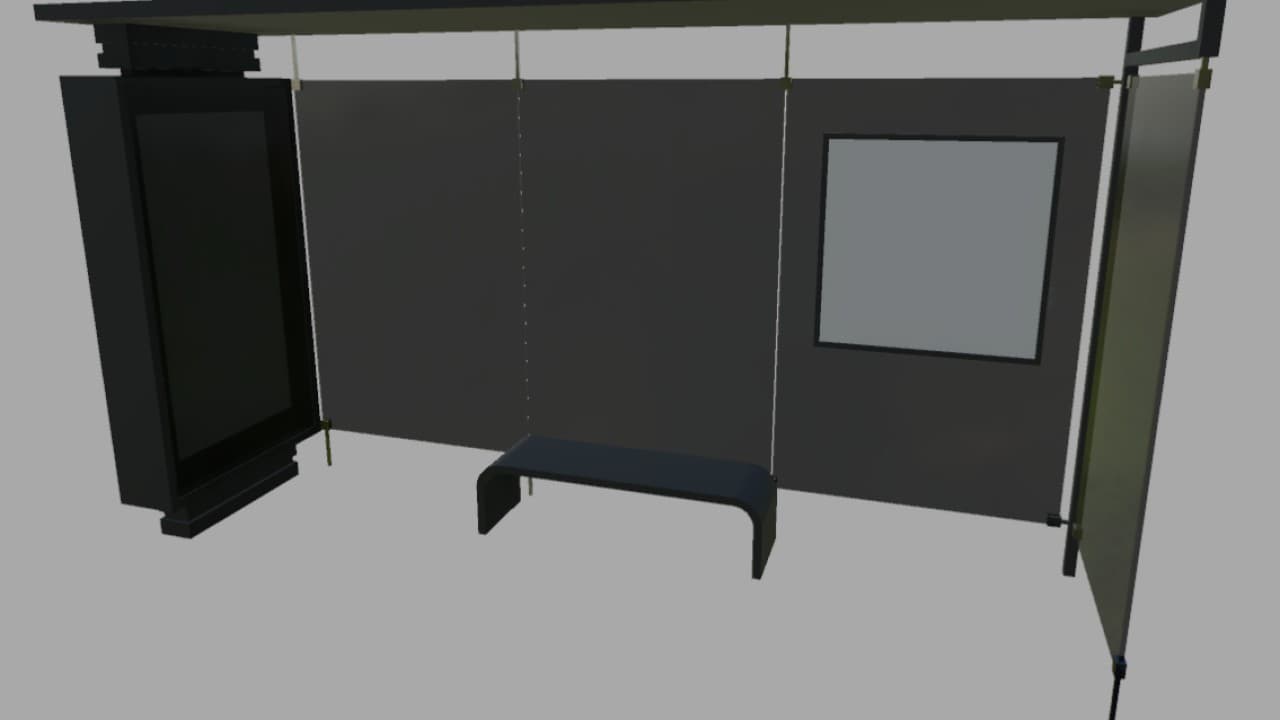 Bus stop (prefabs) 2