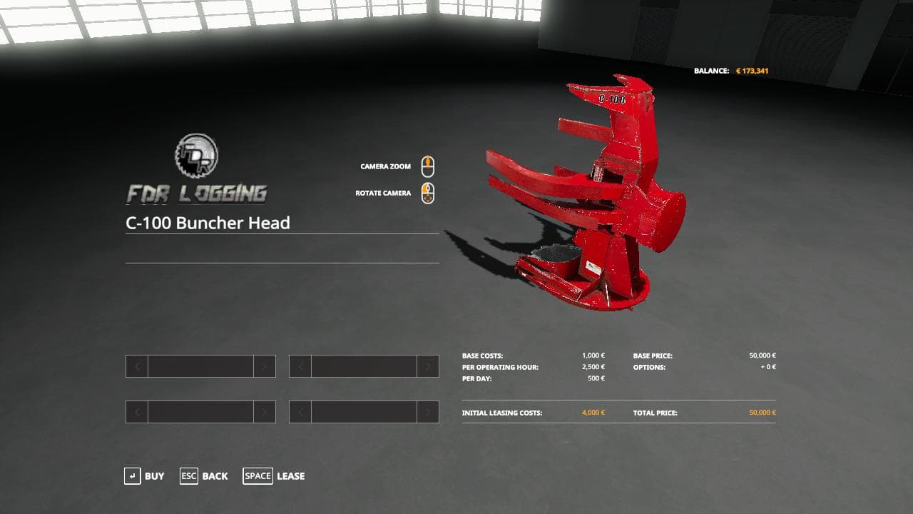 C-100 BUNCHER HEAD 5