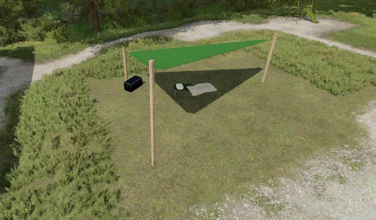 CAMP BED
