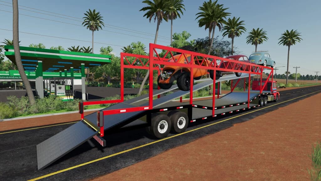 CAR TRANSPORT TRAILER 2