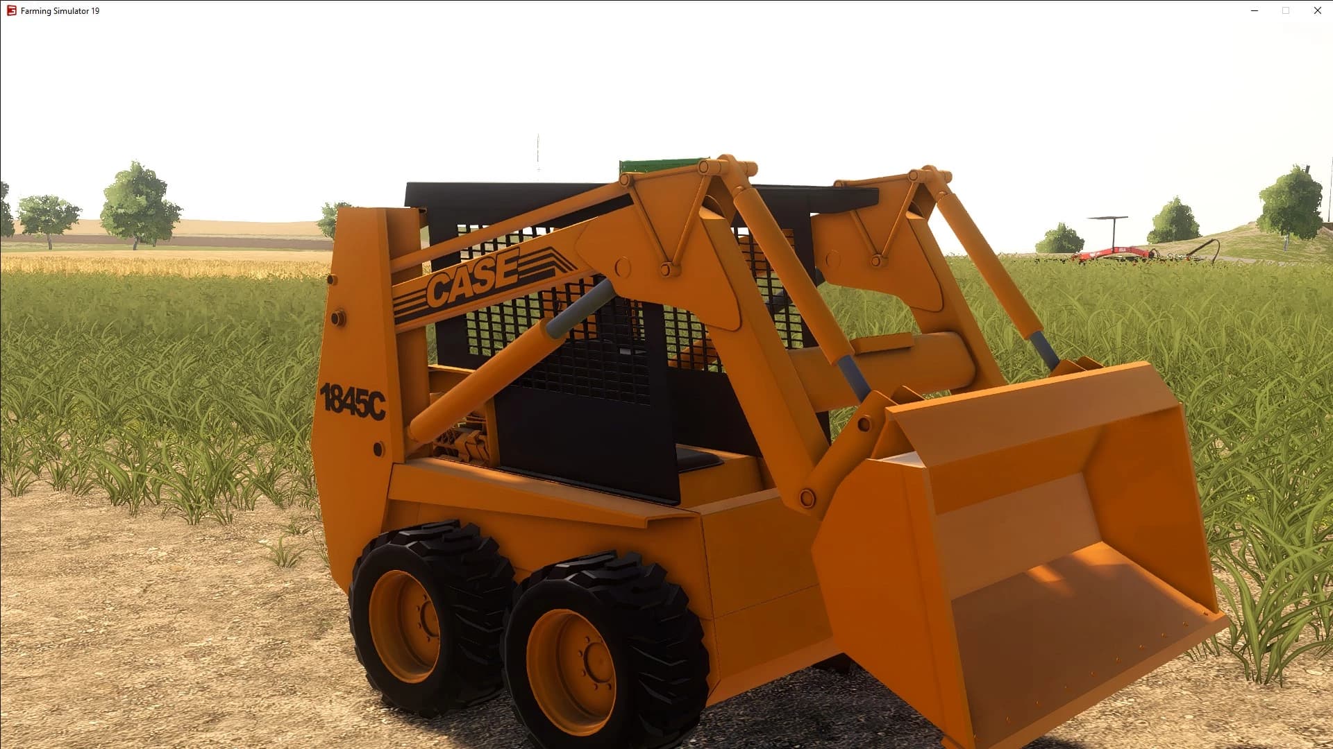 CASE 1845C + BUCKET 2