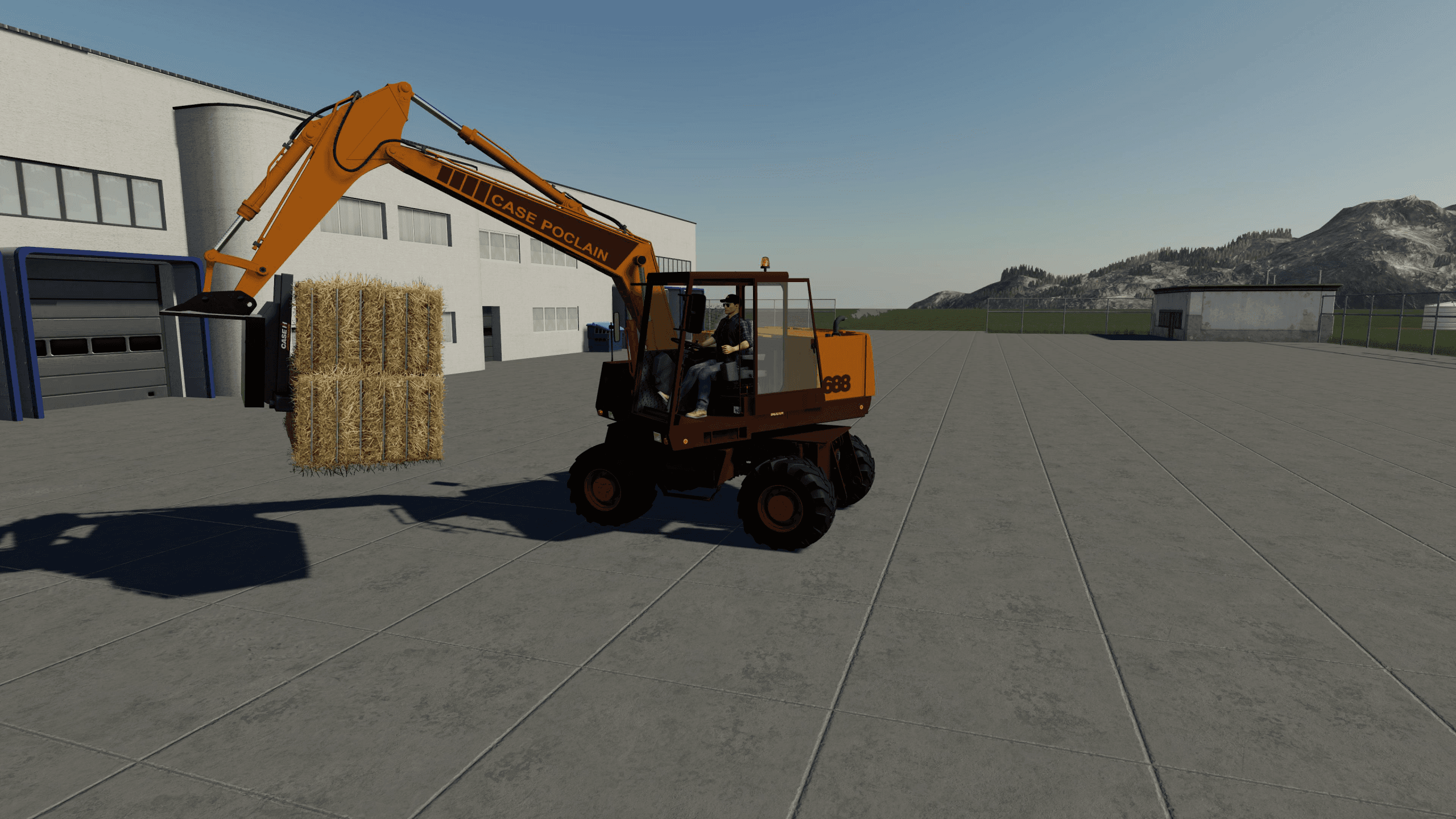 CASE 688 BALE FORKS 2