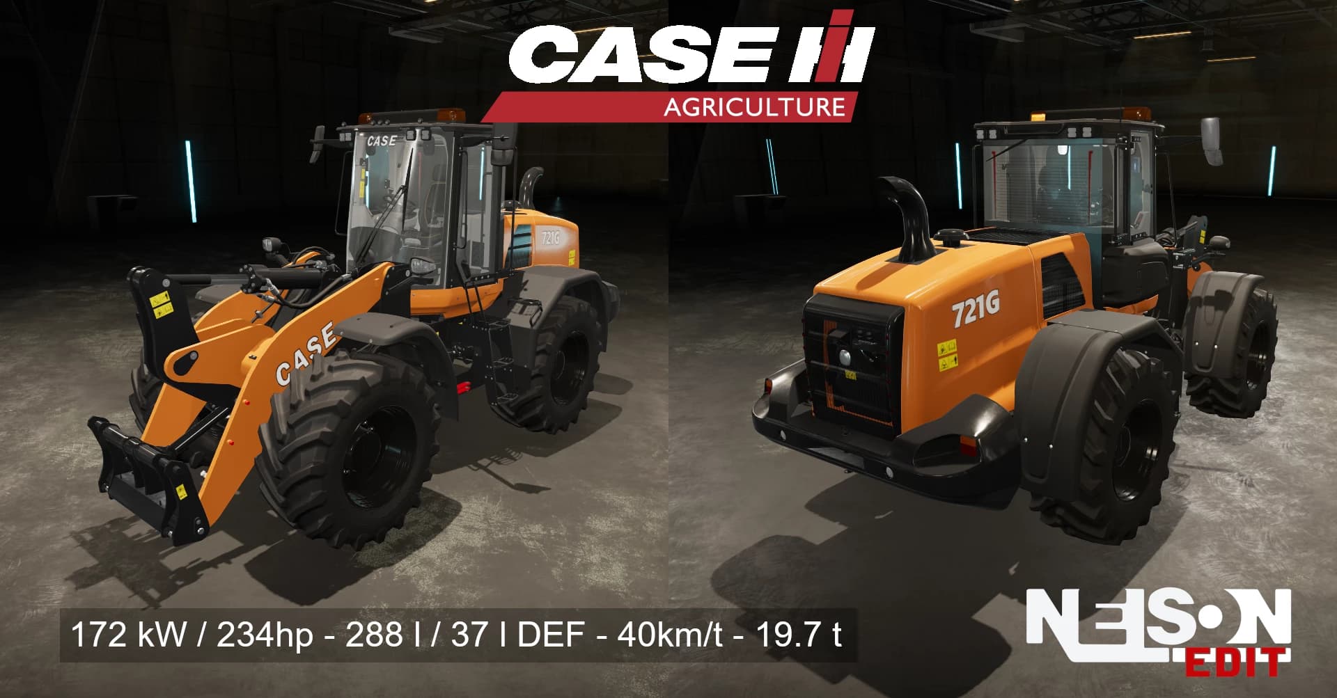 CASE 721G FRONTLOADER