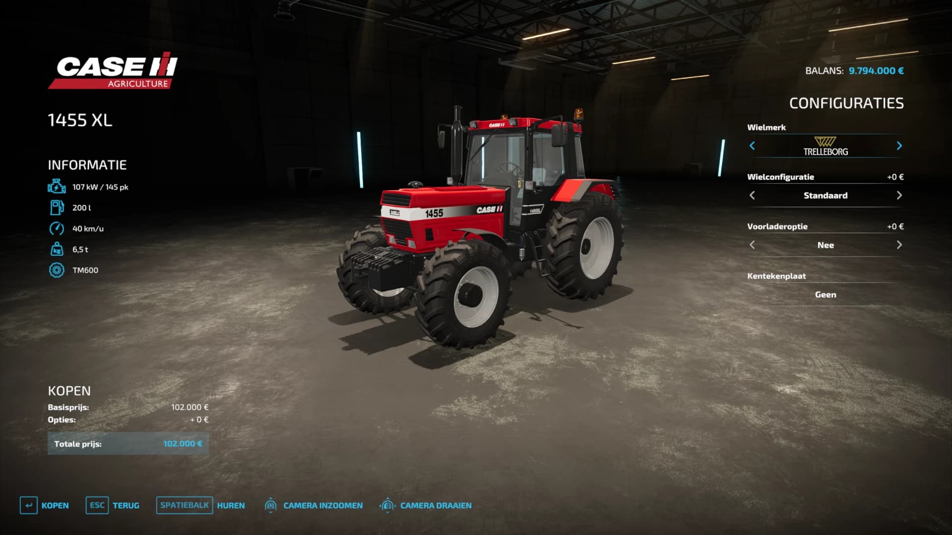 CASE IH 1455